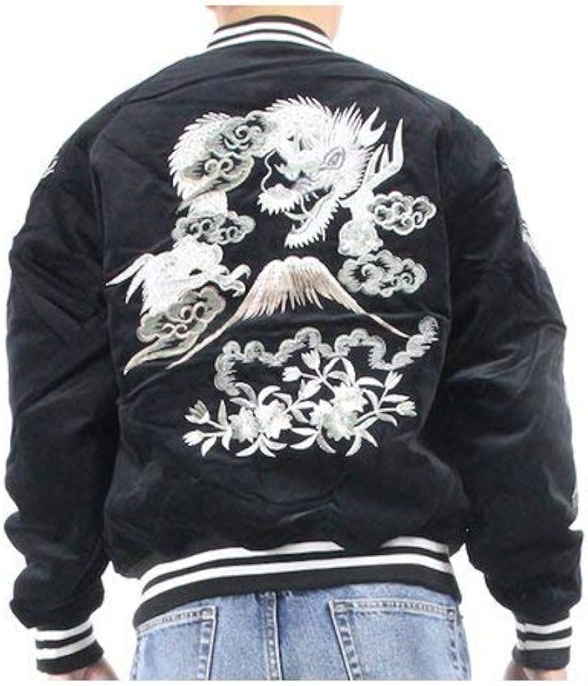 Amazon.co.jp: [星姫] (hoshihime スカジャン(華龍) 別珍(H9039