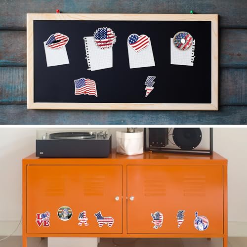 Imán decorativo GTOTd bandera americana pack 12 miniatura 4