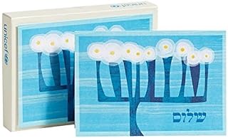Unicef Hanukkah Cards "Menorah"