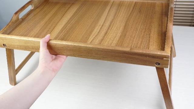 Amazon｜Utoplike ベッドトレイ テーブル 食事用 折りたたみ ブレック