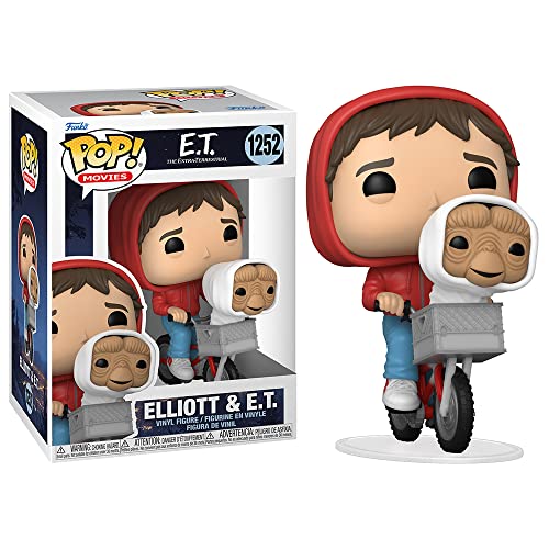 Funko Pop! Movies: E.t. The Extra-Terrestrial - Elliot With E.t. In Basket, Multicolor, 3.75 Inches #TOP2