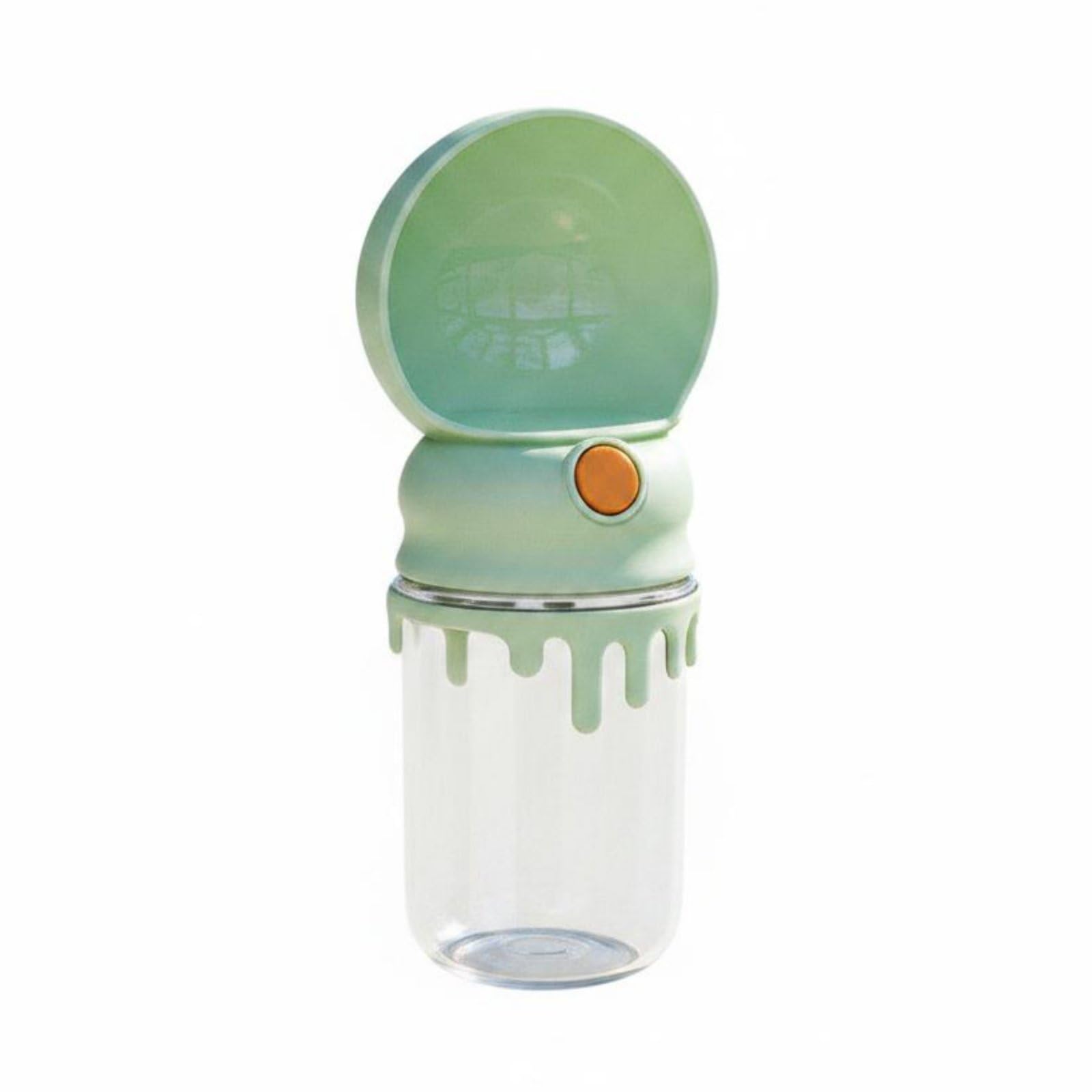 Outdoor Trinkflasche Hund Wasserbehälter Mobile Trinkspender mit Breitem Auslauf Und Praktischem Trageband aus für Unterwegs für Spaziergänge Reisen, Color to 3, Schmelz-Wasserflasche Basis