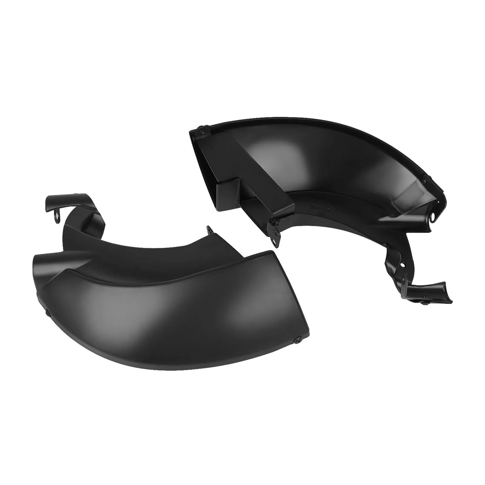 Pinza de freno para motocicleta, conductos de refrigeración de aire, cubierta del radiador compatible con Suzuki GSX-R 1000R 2017-2025 GSX-R1000 2009-2025 Conducto Aire Freno Delantero(Matte Black)