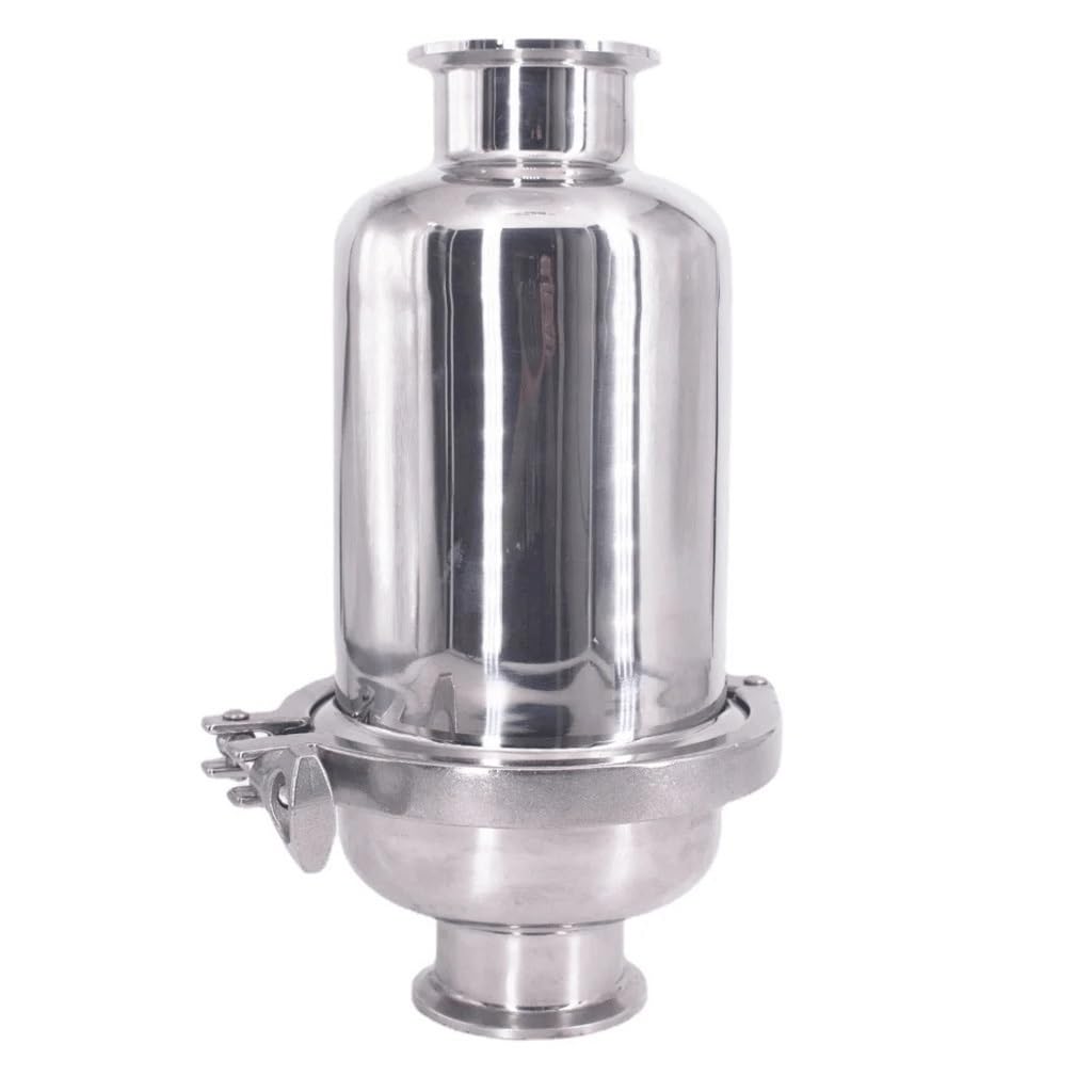 1 colador de filtro en línea de 32 mm, 304ss, ideal para elaboración de cerveza, lácteos y uso farmacéutico (malla 400)