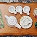 Odoria 1/12 Miniature Teapot and Cup Set Dollhouse Decoration Accessories