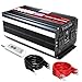 Price comparison product image Cantonape Power Inverter 3000W/6000W Peak DC12V to AC 230V 240V Converter with Voltage Display, Remote Control, 2AC Outlets and USB Ports for Motorhomes,Truck, Car, Caravan, Camping, Van,Boat