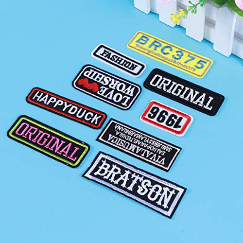 Healifty Toppe termoadesive jeans 10 pezzi (Stile