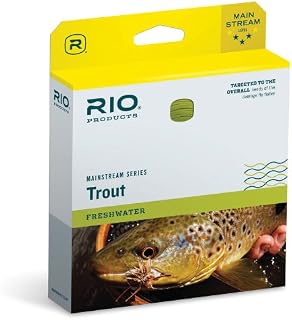 RIO Products Fly Line Mainstream Trout Dt6F Lemon Green, Lemon-Green