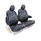 Front Seats: ShearComfort Custom Moon Shine Seat Covers for Chevy Colorado (2015-2022) in Harvest...