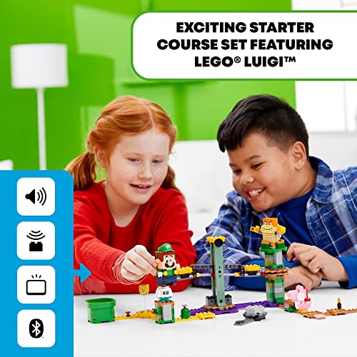 Super Mario Adventures with Luigi Starter Course 71387 Building Kit; Collectible Toy Playset for Creative Kids, New 2021 (280 Pieces) - Lego - Immagine 2