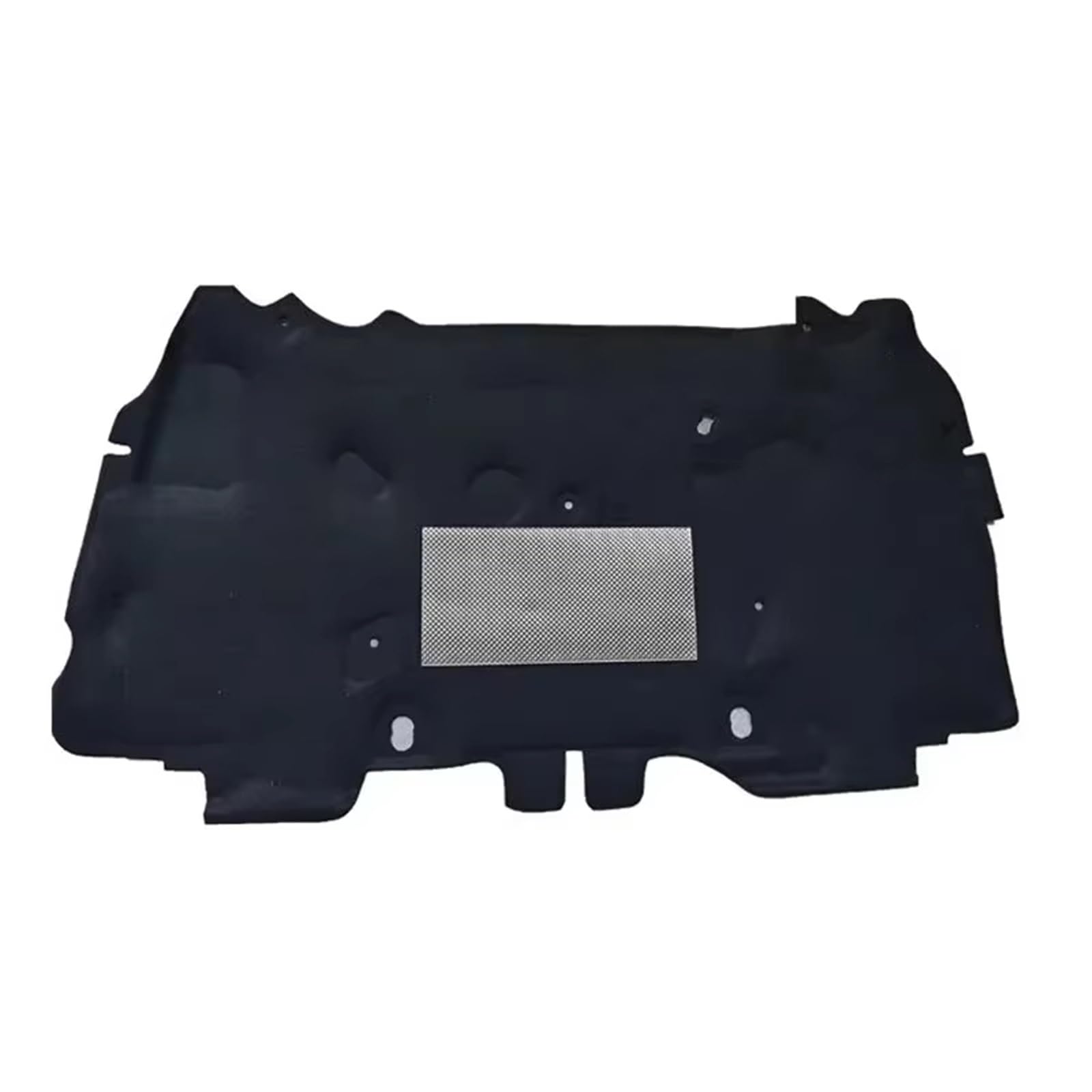 Lomgyhfd One Color Bonnet Insulation Mat Compatible With Jeep For Wrangler Jk 2007-2017 Insulation Pads Cotton Mat Front Hood Engine Heat Sound Engine Soundproof Cover