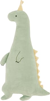 LIV HEART Roomies Party, Plush Body Pillow, Soft Stuffed Animals, Premium Long Throw Pillow, Dinosaur, Favors Preferred Gifts for Girls, L Size Total Length Approx. 24.4inch 58931-51