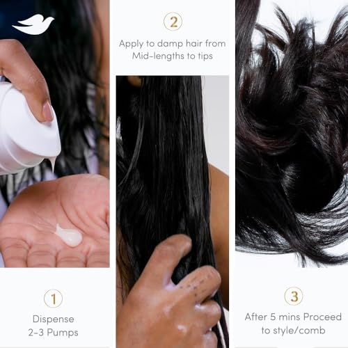 Image of Dove Peptide Bond Strength Leave-in Creme Serum 52 ml |Enriched with 5% PROTEIN PEPTIDE Complex| Lightweight Texutre | Continuous Damage repair