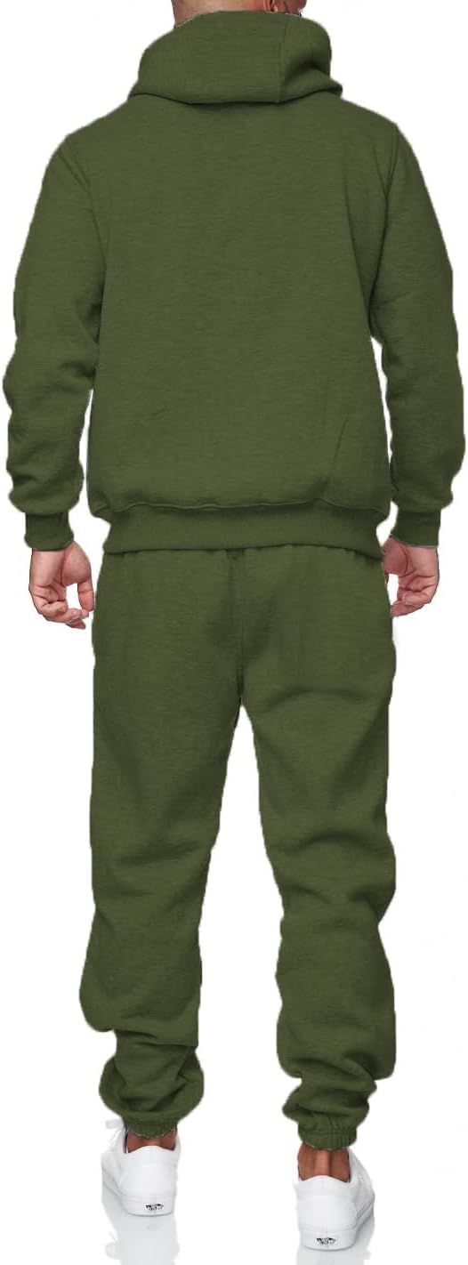 HHGKED Sweat suits men Tracksuits 2 Piece sets Athletic Jogging suits Casual Outfits for men - Image 4