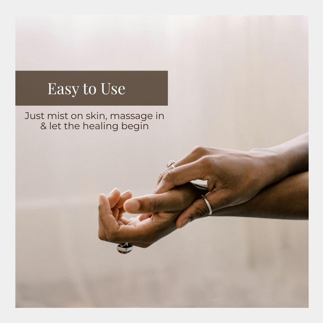 Silk Road Organic Frankincense Oil & Myrrh Essential Oil Spray, 100% Pure USDA Certified Aromatherapy for Body Aches, Stiffness & Tingling, Stress Relief, & Skin - 1 Oz Spray - Image 5