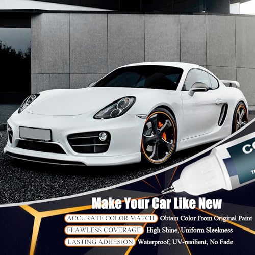 Image of Car Touch up Paint(741 /A1 Black) Compatible with Toyota /Porsche, Car Paint Pen Scratch Repair Two-In-One Touch Up Paint, Premium Car Scratch Remover for Deep Scratches