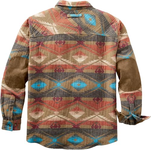 Legendary Whitetails Men's Heavyweight Flannel Shirt Long Sleeve Button Up 100% Cotton2