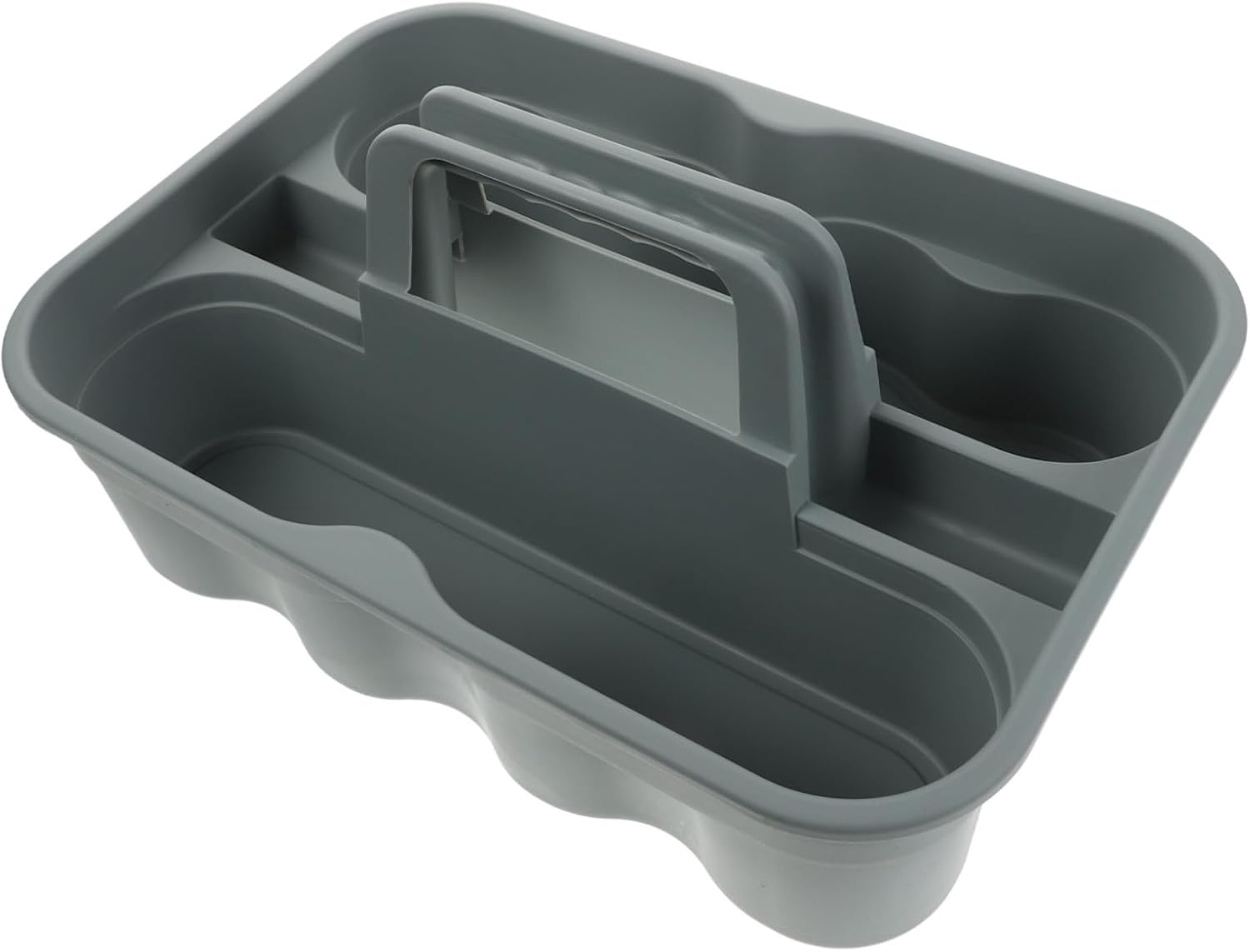 Handheld Cleaning Tote Plastic Bin Storage Cleaning Supplies Organizer Car Detailing Tools Holder Portable Bathroom Tote