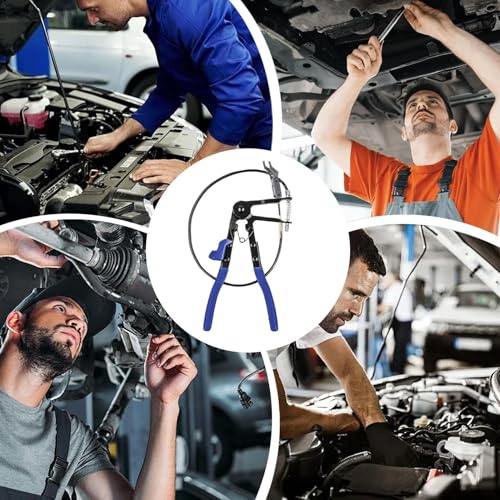 Alicates de manguera para soltar abrazaderas difíciles en el motor 5