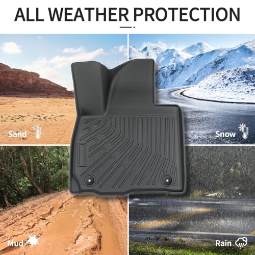 Car Floor Mats for Kia Telluride 2027 7/8-Seat Gas Cargo Liner Seat Back by Taoredfortune - Used condition - Image 3