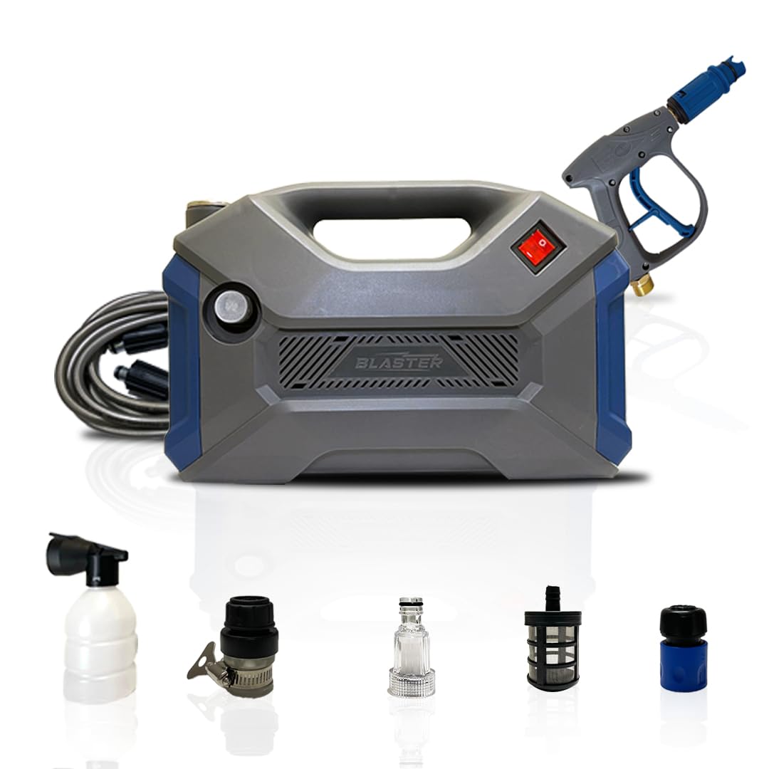 Blaster High Pressure Washer Blaster 2000W, 120 Bar, 10L/Min Flow Rate - Powerful Car, Bike & Home Cleaning Solution Washer-image-12