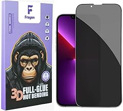 Privacy Tempered Glass Screen Protector Compatible For Iphone 13 Pro Max / 14 Plus (6.7 Inches) With Edge To Edge Coverage And Easy Installation Kit for Smartphone