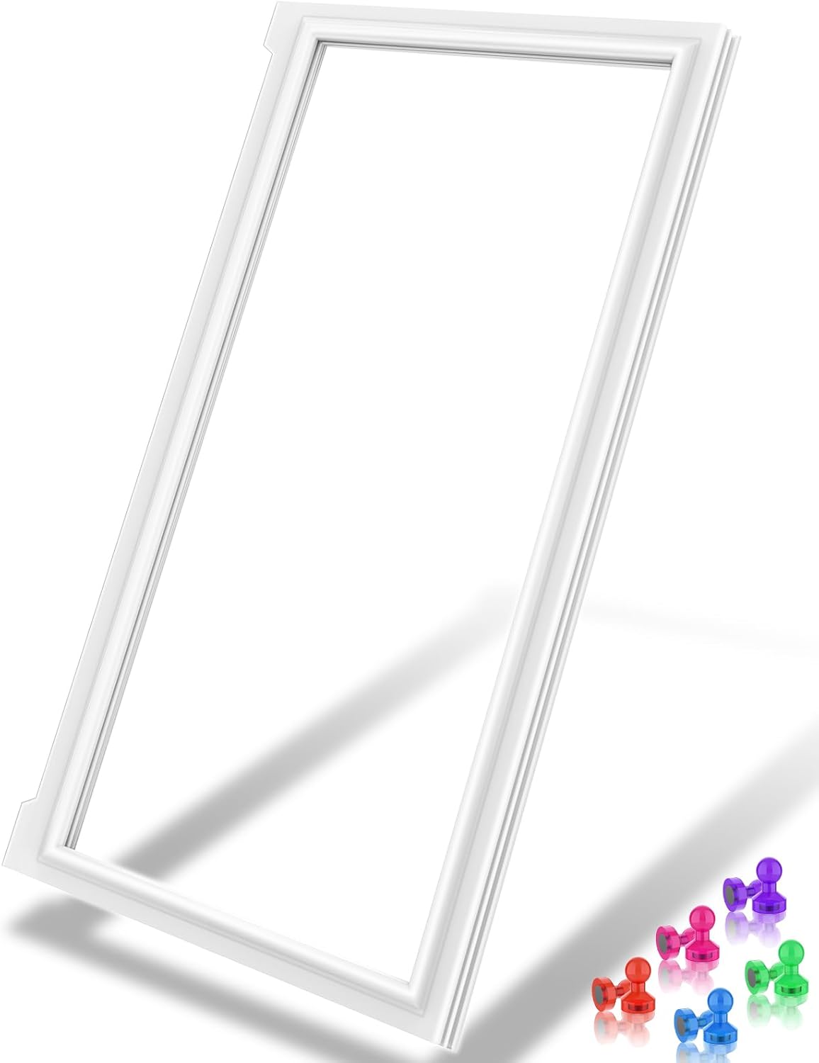 Upgraded W10830189 Refrigerator Door Gasket Replacement Compatible with Whirlpool KitchenAid Kenmore Fridge Door Gasket W10137006 W10163894 Refrigerator French Door Seal WRF535SMBM00 GX5SHDXVQ00 White