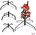 pnxq88 Árbol de Navidad Soporte, Plegable Establo Duradero Hierro Árbol Soporte, Jardín...