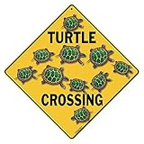 grenzübergänge Turtle Crossing Sign