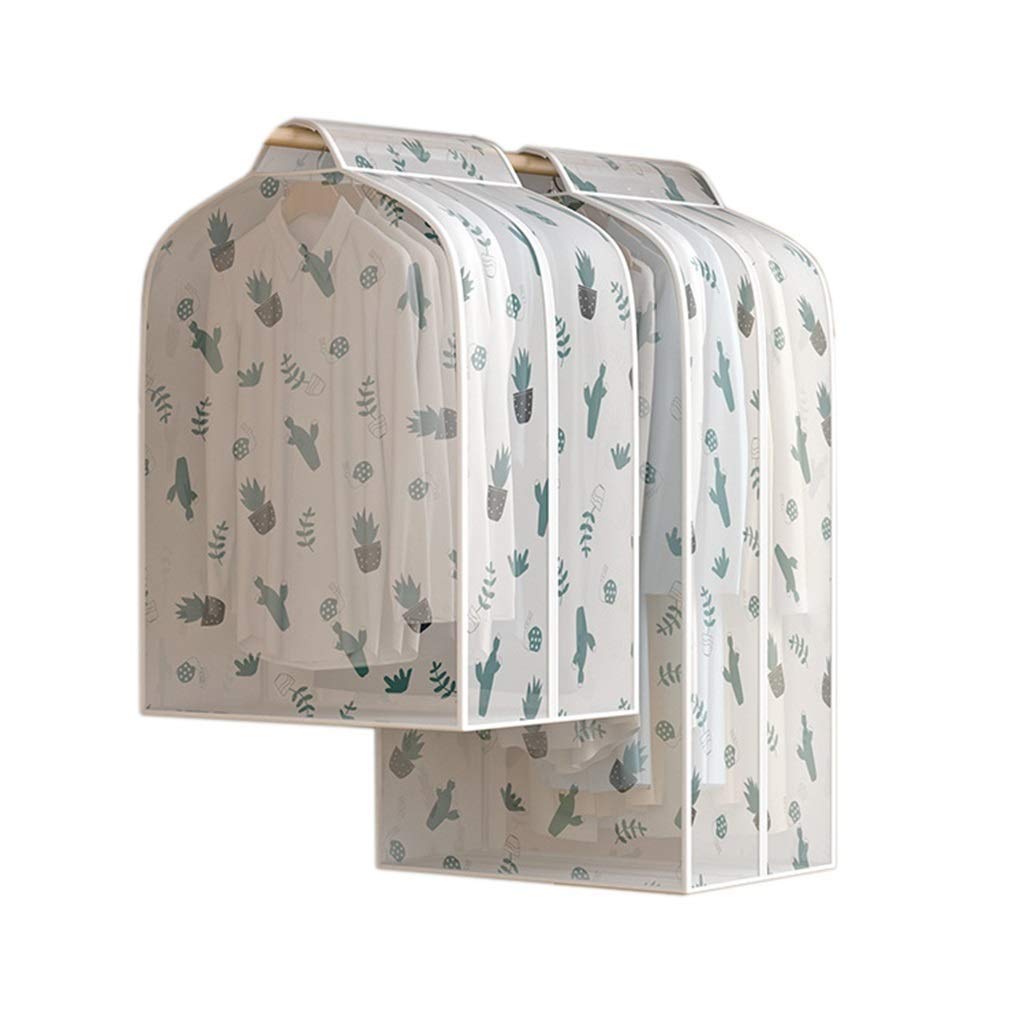 Housse de protection vêtements étanche en PEVA avec fermeture éclair pour penderie saine
