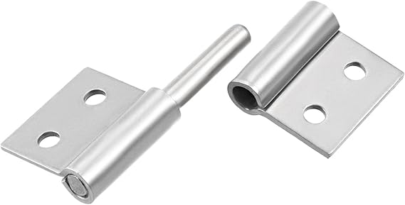 uxcell Lift Off Hinge, 2-inch Long 4 Holes Stainless Steel Slip Joint Flag Hinges Right Hand Cabinet Door, 1 Pack