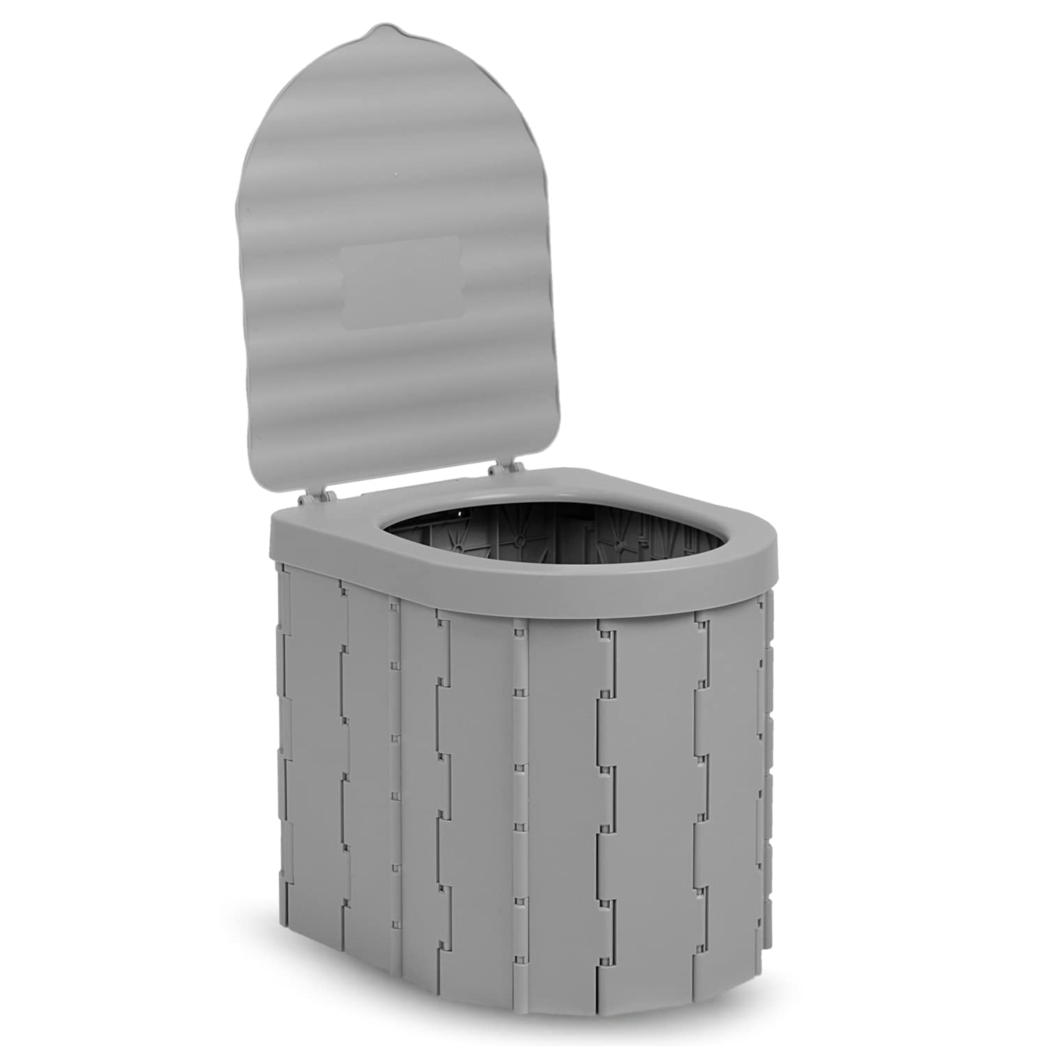 Ndola Portable Camping Toilet with Lid and Toilet Paper Holder, Porta Potty for Adults with Carry Bag for Camping, Hiking, Fishing, Long Trips (B0C65XYW42) Amazon Price History, Amazon Price Tracker