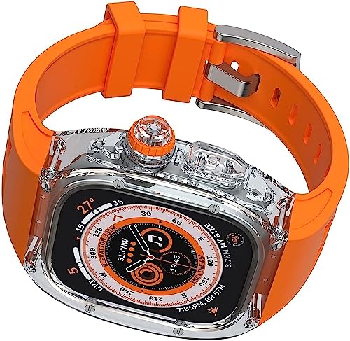 Kit de remplacement pour Apple Watch Ultra 49 mm avec coque de protection militaire robuste INFRI