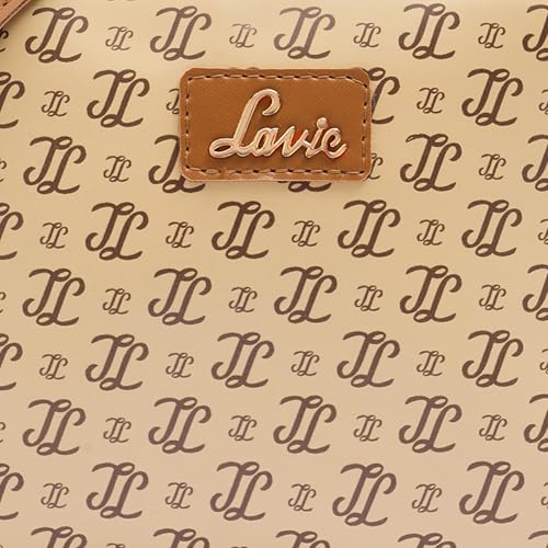 Image of Lavie Women's Jana Monogram LL Print Crossbody Sling Bag | Ladies Purse Handbag | Gift for Women