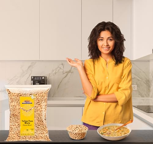 Image of Rani Yellow Peas Whole, Dried (Vatana, Matar) 128oz (8lbs) 3.63kg Bulk ~ All Natural | Vegan | Gluten Friendly | Product of USA