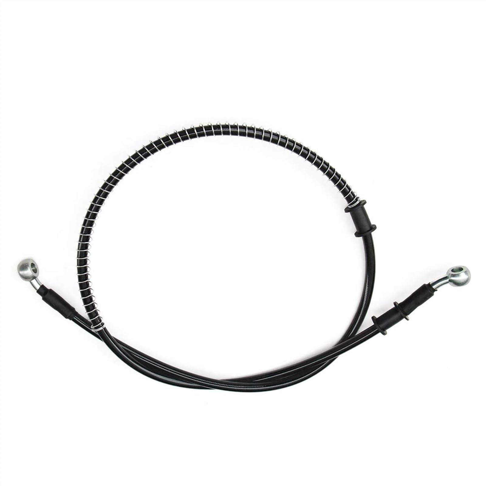 Ksxzw Black- Silver Motorbike Part Motorbike Accessories 1300Mm M8 28 Degre Motorcycle Hydraulic Brake Oil Hose