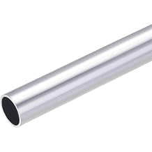 uxcell 6063 Aluminum Round Tube, 23mm OD 20mm Inner Dia 300mm Length Seamless Straight Tubing