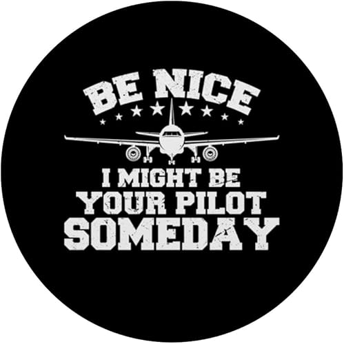 Miniatura 3 de Pilot Design For Men Women Aviation Airplane Pilot Funny PopSockets Swappable PopGrip