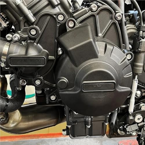 Protector de motor MT-09 y XSR900 carcasa de aluminio resistente para moto 3