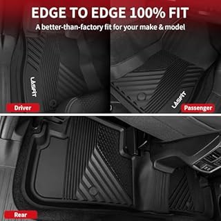LASFIT Floor Mats for Subaru Crosstrek 2024 2025 2026 & for Subaru Impreza 2024-2026 (Not for Hybrid), Dual Anti-Slip & Deep Dish All Weather Car Mats TPE for Crosstrek & Impreza Accessories
