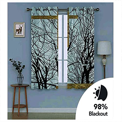 Rideau occultant salon chambre polyester isolant phonique oeillets 200x160