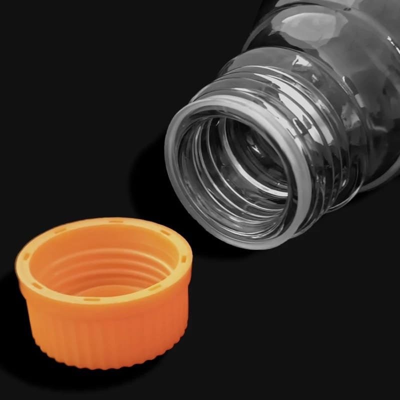 Frascos de reactivos de 100 ml/250 ml/500 ml. Material de laboratorio de química química transparente. Frasco de vidrio de borosilicato de alta calidad (250 ml).(500ml)