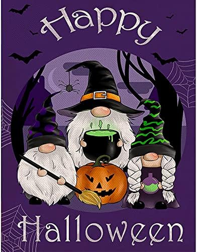 BOGVIAP Halloween Diamond Painting Kits,Gnomes Diamond Art Kis for Adults Full Drill,Suitable for Home Wall Decor Family Activities Gifts 12x16 Inch