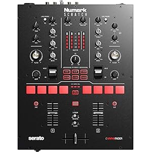 Numark Scratch – Table de Mixage 2 Voies pour Le Scratch avec Serato DJ (Inclus) avec Crossfader Innofader, Licence DVS, 6 Sélecteurs d’Effet à Accès Direct, Pads et Qualité de Son 24-Bit