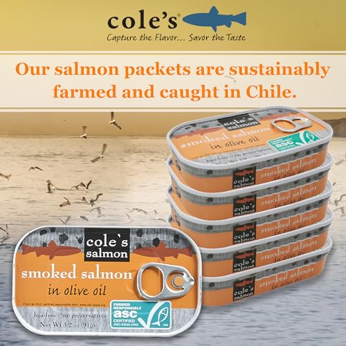 Cole'S Smoked Salmon In Olive Oil thumb #1