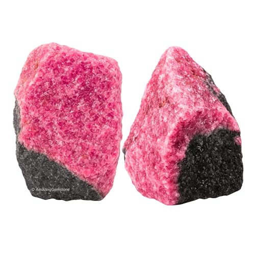 Amazing Gemstone 2 Pieces Rhodonite Raw...