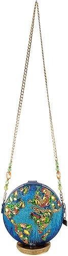 Miniatura 7 de Mary Frances Going Global - Bolso cruzado con cuentas, multicolor, Multi