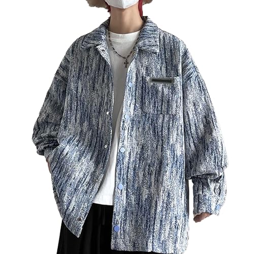 Chaqueta jean para hombre azul talla L miniatura 1