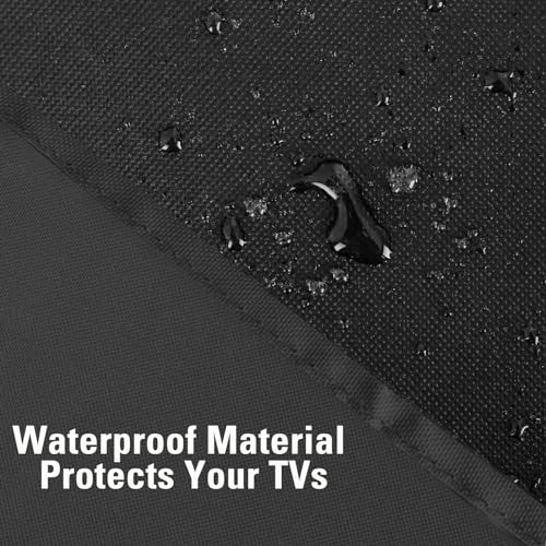 image for Mounting Dream Outdoor TV Cover Weatherproof with Bottom Cover for 30-