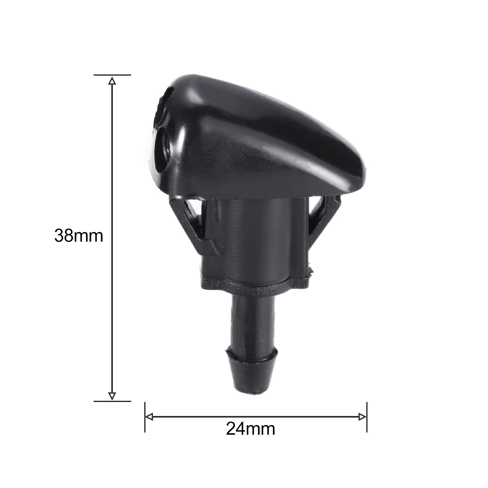 Compatible Con Kia Para Sorento 2003-2009 Para Optima 2005-2008 Para Rio 2001-2005 OEM:98630-YY000 2 Boquillas Lavaparabrisas Delanteras Tobera lavaparabrisas